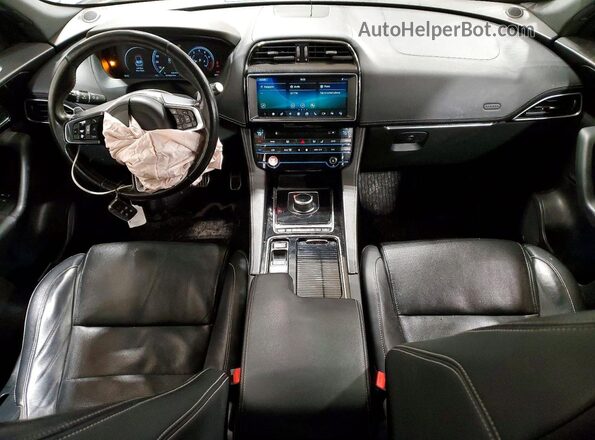 SADCM2FV1JA291186 2018 JAGUAR F-PACE Серый Вид панели приборов