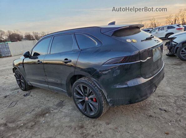 SADCM2FV1KA399339 2019 JAGUAR F-PACE Black Tył lewy