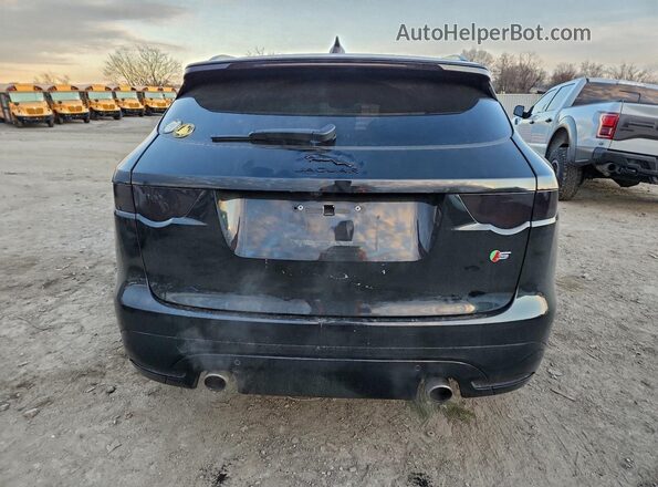 SADCM2FV1KA399339 2019 JAGUAR F-PACE Black Widok z tyłu