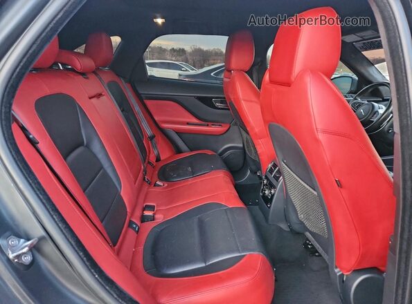 SADCM2FV1KA399339 2019 JAGUAR F-PACE Black Widok wnętrza z tyłu