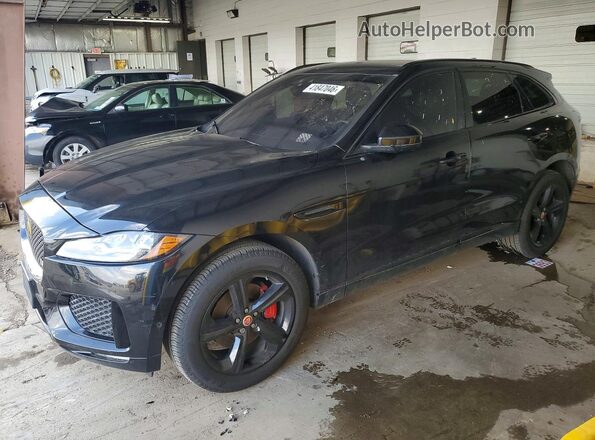 SADCM2FV4KA356727 2019 JAGUAR F-PACE Black Front left