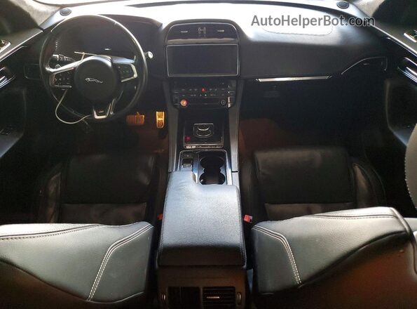 SADCM2FV4KA356727 2019 JAGUAR F-PACE Black Dashboard view