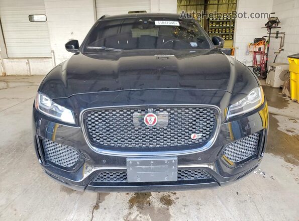 SADCM2FV4KA356727 2019 JAGUAR F-PACE Black Front view