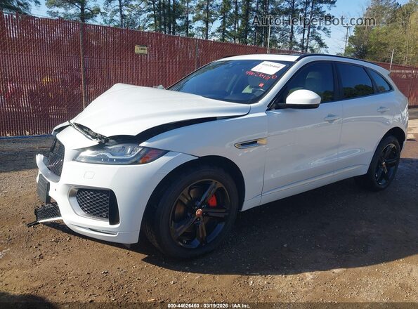 SADCM2FV5KA369356 2019 JAGUAR F-PACE Белый Передняя левая четверть