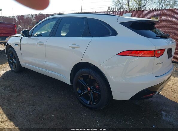 SADCM2FV5KA369356 2019 JAGUAR F-PACE Белый Задняя левая четверть