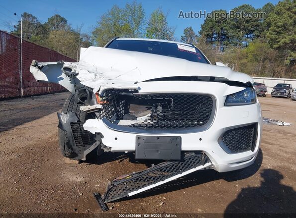 SADCM2FV5KA369356 2019 JAGUAR F-PACE Белый Вид задней части салона