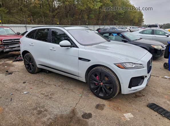 SADCM2FV9KA395782 2019 JAGUAR F-PACE Gray Przód prawy