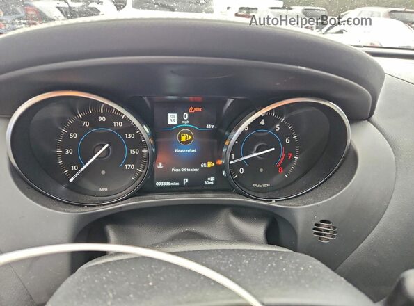 SADCM2FV9KA395782 2019 JAGUAR F-PACE Gray Widok zestawu wskaźników