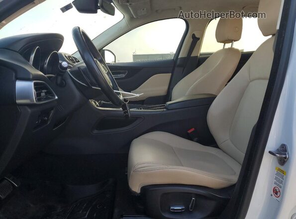 SADCS2FXXKA391991 2019 JAGUAR F-PACE White Vista interior delantera