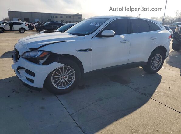 SADCS2FXXKA391991 2019 JAGUAR F-PACE White Vista tres cuartos delantera izquierda