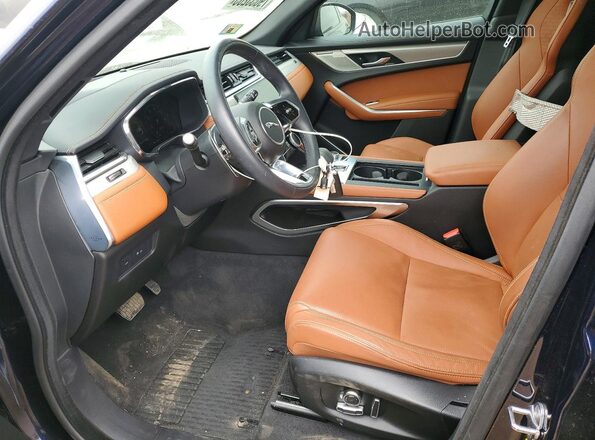 SADCT2EX2SA749034 2025 JAGUAR F-PACE Blue Vista interior delantera