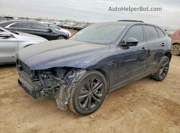 SADCT2EX2SA749034 2025 JAGUAR F-PACE Blue Vista tres cuartos delantera izquierda