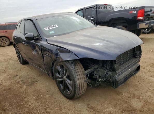SADCT2EX2SA749034 2025 JAGUAR F-PACE Blue Delantero derecho