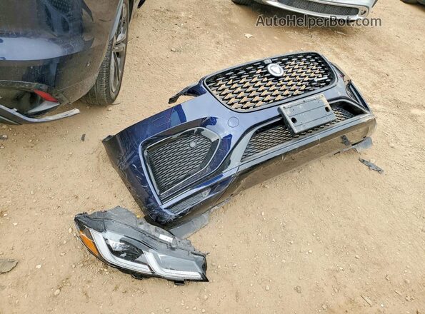SADCT2EX2SA749034 2025 JAGUAR F-PACE Blue Vista del compartimento del motor