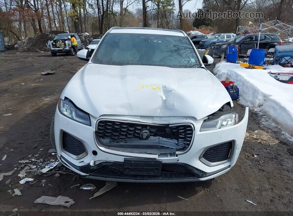 SADCT2FU2RA726528 2024 JAGUAR F-PACE White Vista del cuadro de instrumentos