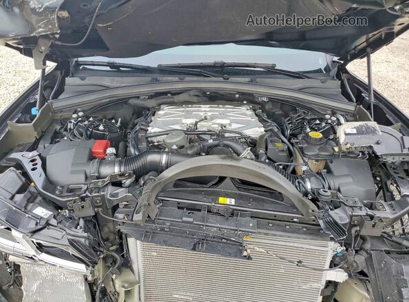 SADCZ2EE0NA689630 2022 JAGUAR F-PACE Черный Вид подкапотного пространства
