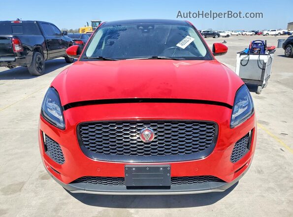 SADFJ2FX6K1Z66894 2019 JAGUAR E-PACE Red Widok z przodu