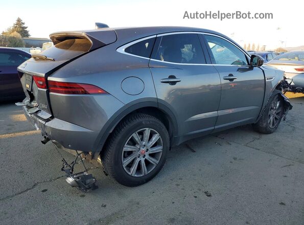 SADFJ2FX7J1Z30923 2018 JAGUAR E-PACE Серый Задняя правая четверть