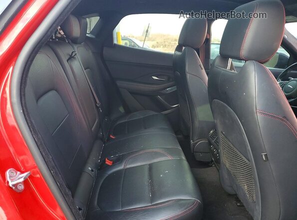 SADFL2FX4J1Z16052 2018 JAGUAR E-PACE Красный Вид задней части салона