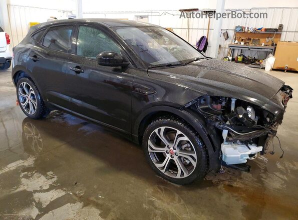 SADFL2FX7J1Z32696 2018 JAGUAR E-PACE Черный Передняя правая четверть