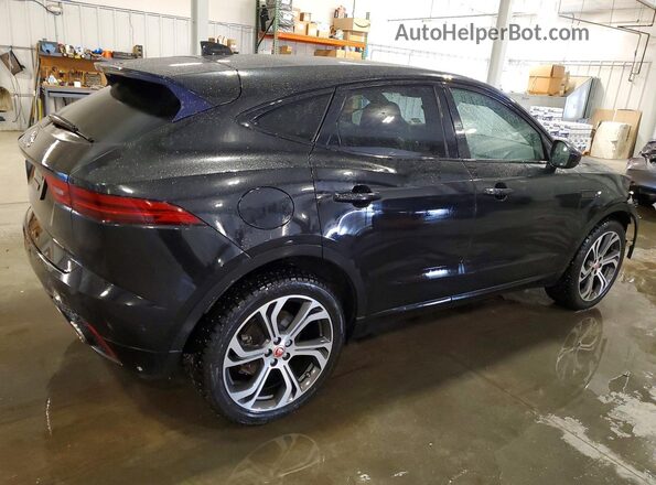 SADFL2FX7J1Z32696 2018 JAGUAR E-PACE Черный Задняя правая четверть