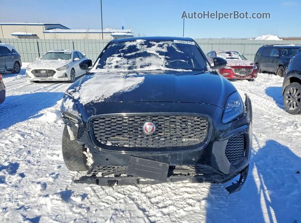 SADFM2GX3J1Z13798 2018 JAGUAR E-PACE Черный Вид спереди