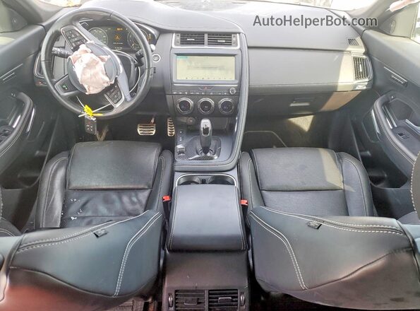 SADFM2GX3J1Z13798 2018 JAGUAR E-PACE Черный Вид панели приборов