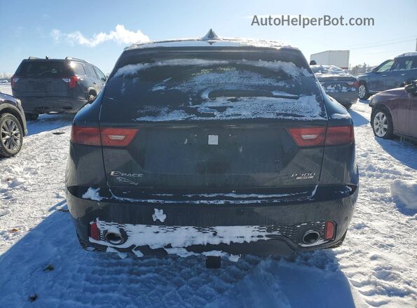 SADFM2GX3J1Z13798 2018 JAGUAR E-PACE Черный Вид сзади