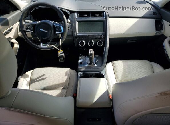 SADFP2FX3K1Z51400 2019 JAGUAR E-PACE Gray Vista del salpicadero
