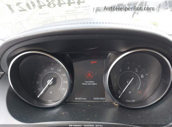 SADFP2FX7K1Z35894 2019 JAGUAR E-PACE White უკანა სავარძლების ხედი