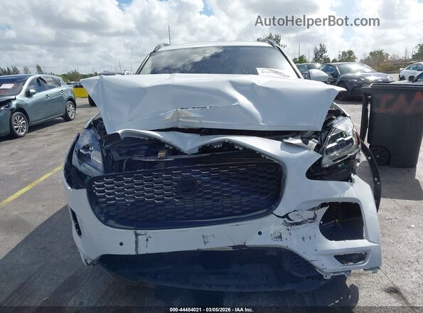 SADFP2FX7K1Z35894 2019 JAGUAR E-PACE White უკანა სალონის ხედი