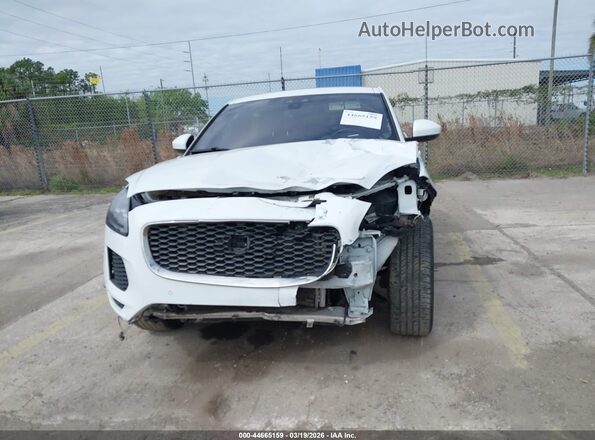 SADFP2FX9J1Z24815 2018 JAGUAR E-PACE White Widok z przodu