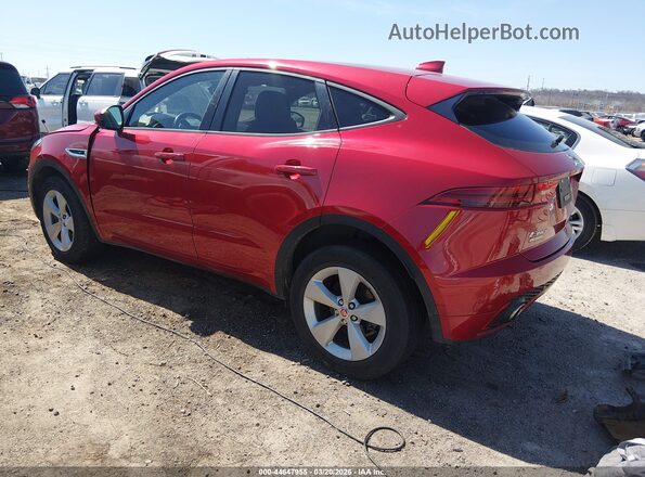SADFT2GX0K1Z63188 2019 JAGUAR E-PACE Красный Задняя левая четверть