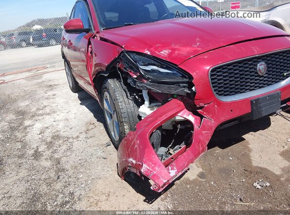 SADFT2GX0K1Z63188 2019 JAGUAR E-PACE Красный Вид спереди