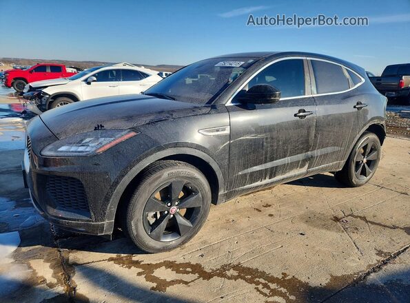 SADFT2GX2J1Z29980 2018 JAGUAR E-PACE Черный Передняя левая четверть
