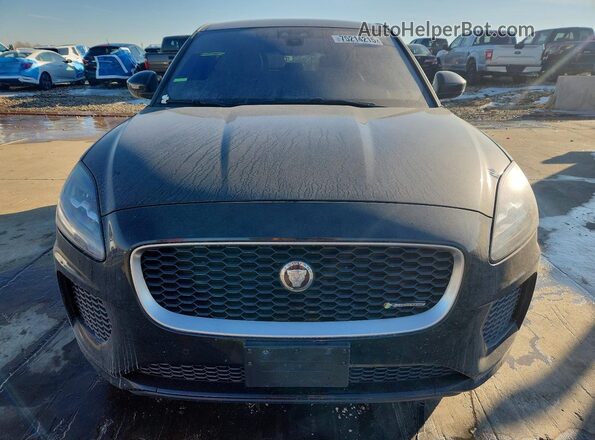 SADFT2GX2J1Z29980 2018 JAGUAR E-PACE Черный Вид спереди