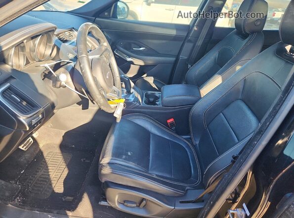SADFT2GX2J1Z29980 2018 JAGUAR E-PACE Черный Вид салона спереди