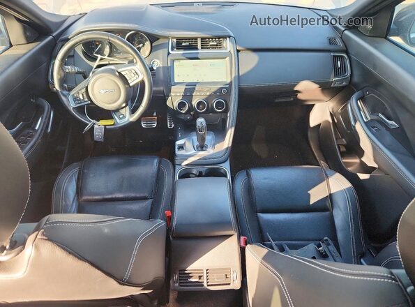 SADFT2GX2J1Z29980 2018 JAGUAR E-PACE Черный Вид панели приборов