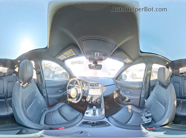 SADFT2GX2J1Z29980 2018 JAGUAR E-PACE Черный Панорамный вид салона 360°