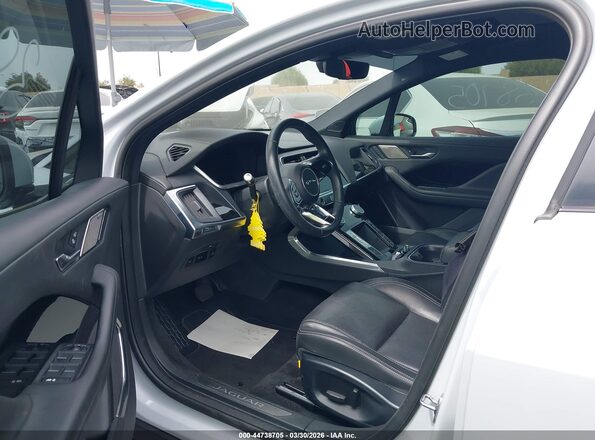 SADHB2S17L1F80450 2020 JAGUAR I-PACE White Вид салону спереду