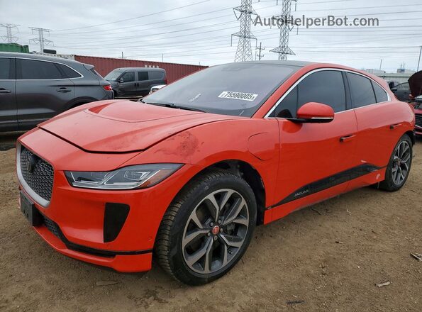 SADHC2S15L1F83215 2020 JAGUAR I-PACE Оранжевый Передняя левая четверть