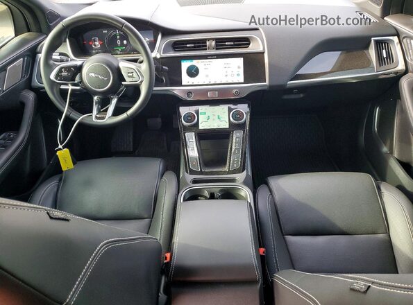SADHD2S14L1F85907 2020 JAGUAR I-PACE Silver Вид панелі приладів