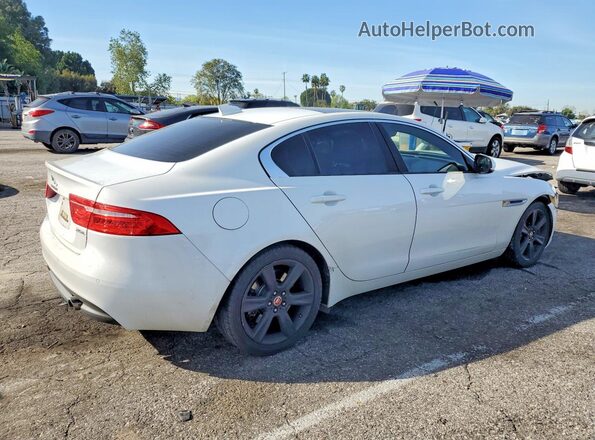 SAJAD4BG1HA968948 2017 JAGUAR XF Белый Задняя правая четверть