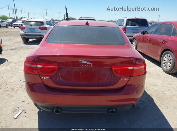 SAJAD4BG8HA948583 2017 JAGUAR XF Красный 
