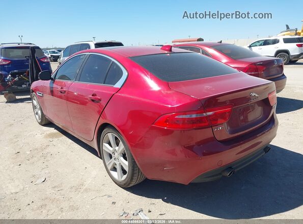 SAJAD4BG8HA948583 2017 JAGUAR XF Красный Задняя левая четверть