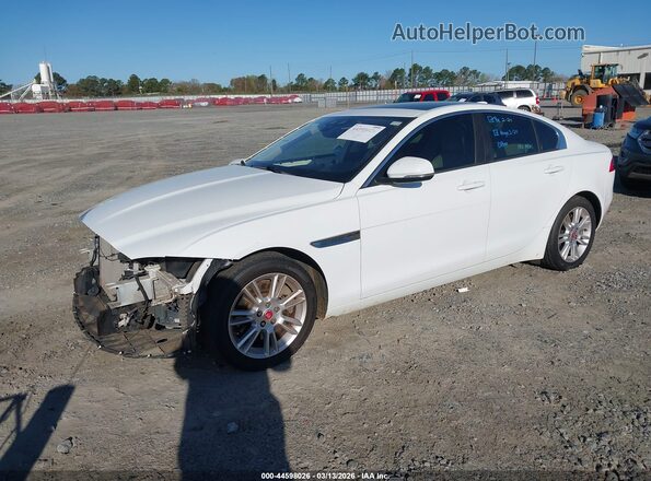 SAJAD4FX1JCP20395 2018 JAGUAR XF White Przód lewy