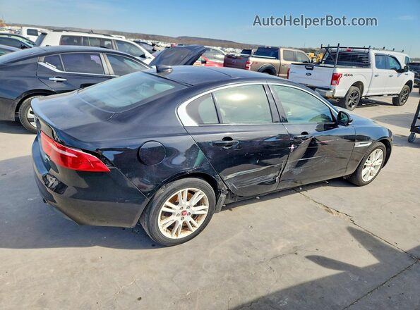 SAJAD4FX4JCP41497 2018 JAGUAR XF Черный Задняя правая четверть