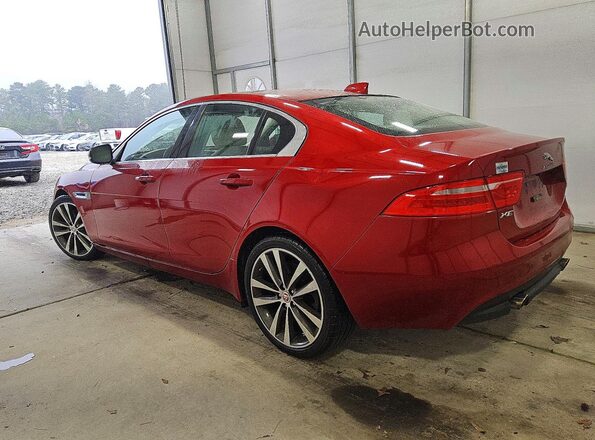 SAJAE4BV2HA962555 2017 JAGUAR XF Red Задня ліва чверть
