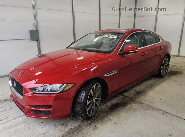 SAJAE4BV2HA962555 2017 JAGUAR XF Red 