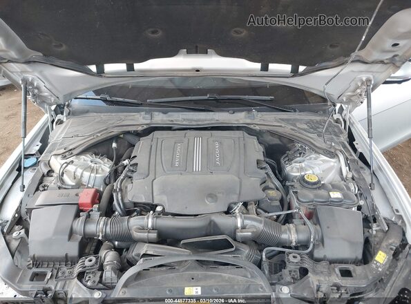 SAJAF4BV5HA962675 2017 JAGUAR XF Серый Вид сзади